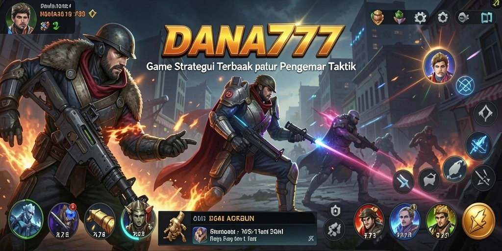 Tampilan gameplay menarik di DANA777 dengan strategi mendalam.