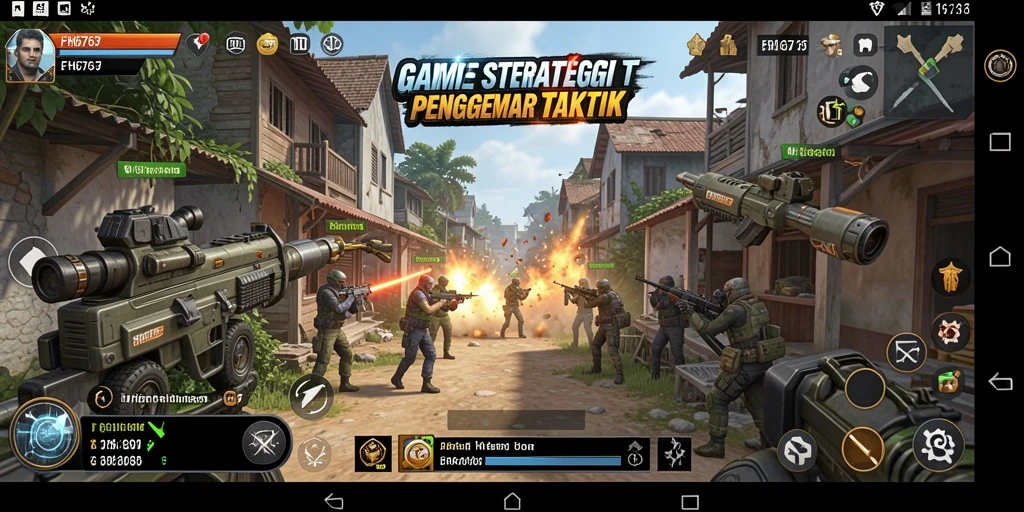 Tampilan gameplay FH6767 yang mendebarkan dalam pertempuran strategis.