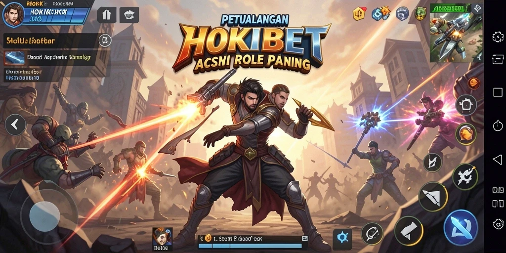 Tampilan menarik dari gameplay dinamis HOKIBET yang memukau.