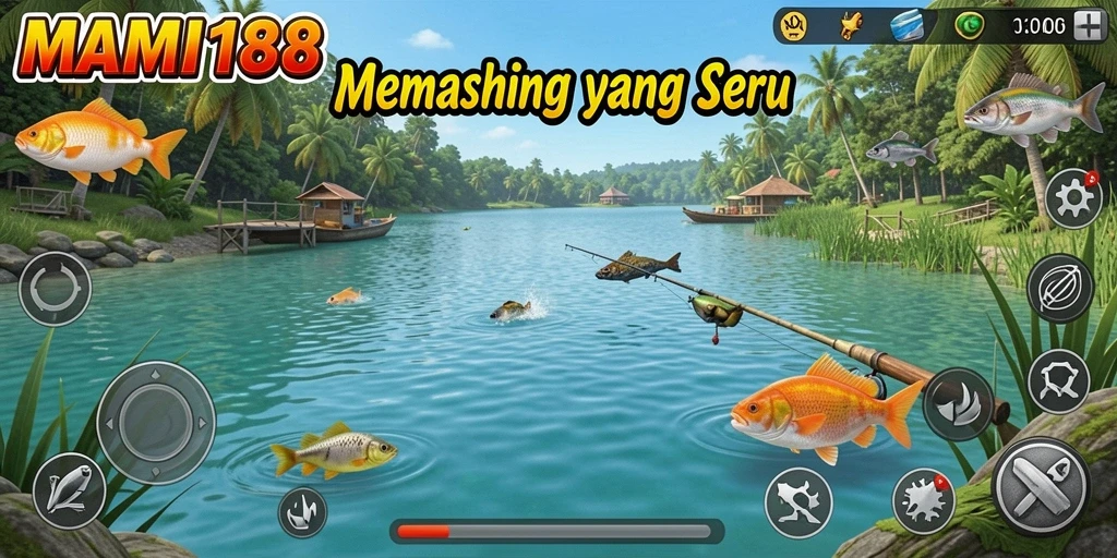 Tampilan gameplay MAMI188 yang seru dan menantang saat memancing