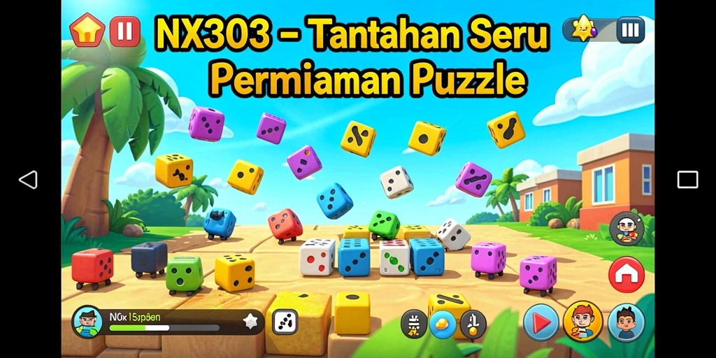 Gameplay NX303 yang menarik dalam tantangan puzzle.
