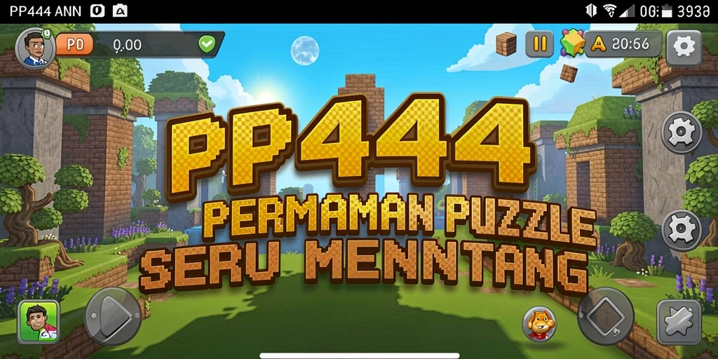 Gameplay PP444 yang menarik dengan berbagai tantangan Puzzle.